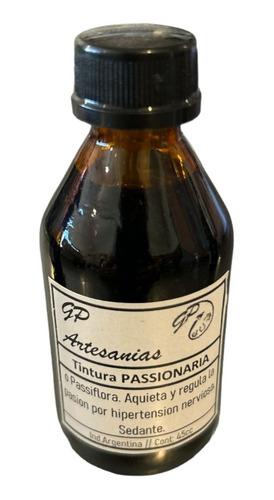 Tintura Madre Passionaria/pasiflora 45cc - Natural-medicinal