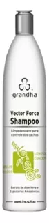 Shampoo Para Cabelos Cacheados Grandha Vector Force 300ml