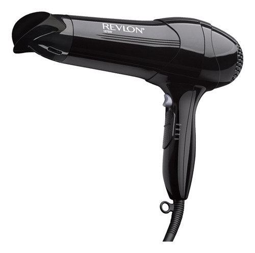 Revlon 1875 Watt Turbo Dryer De Tamano Completo, Negro