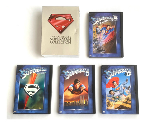 Dvd The Complete Superman Collection + Obsequio / Excelente 