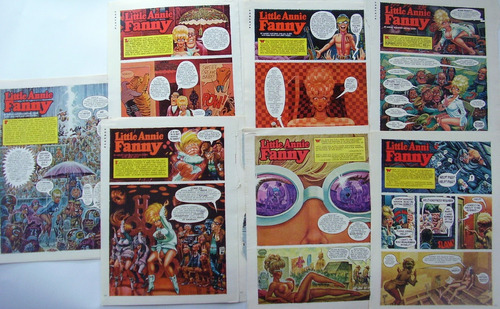 Imagen 1 de 8 de Annie Fanny 7 Comics Playboy Original Set 8