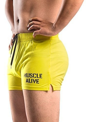 Pantalones Cortos De Musculación Para Hombre Muscle Alive 3