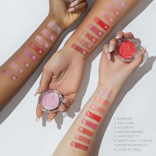Bálsamo Labial Beauty Creations Stay Blushing Cute 8 Tonos