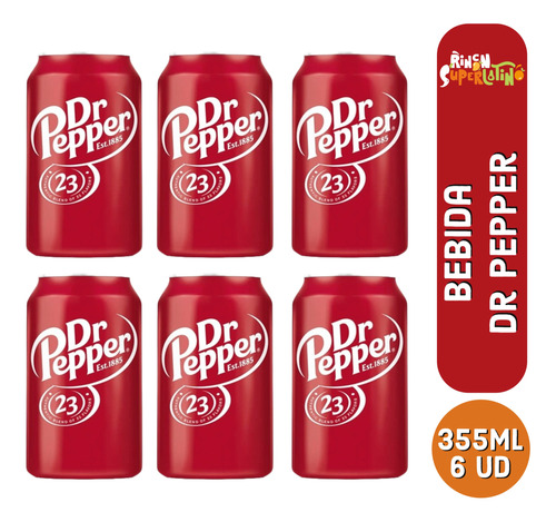 Bebida Gaseosa - Dr Pepper