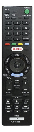 Control Remoto Para Sony Led Smart Netflix - Electroimporta 