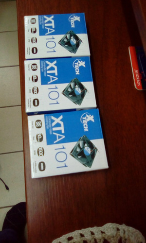 Imagen 3 de 3 de Fan Cooler X Tech Xta101 Size : 80 Mm Thickness 25 Mm, 12 V