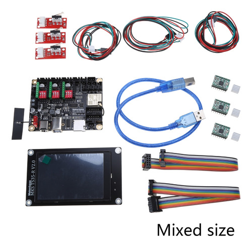 Para Placa Base Cnc Makerbase Mks Dlc32 V2.1 Grbl De 32 Bits