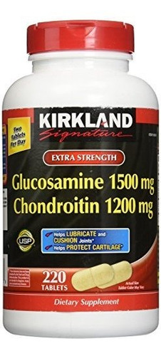 Kirkland Signature Extra Strength Glucosamina 1500 Mg Condr