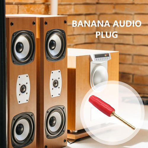 Conectores Tipo Banana Conectores De Altavoz De 2 Mm Conecto