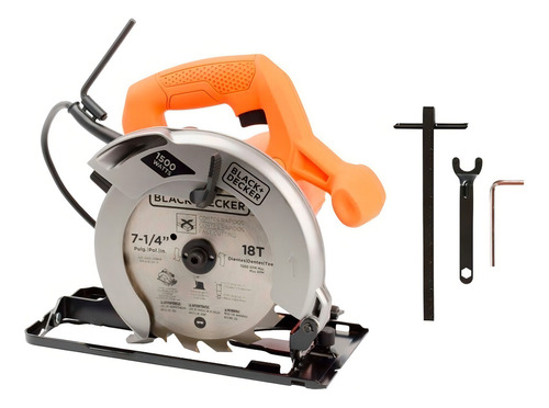 Sierra Circular Black+decker Cs1024 1500w