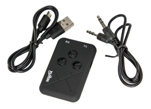 Emisor O Receptor Audio Via Bluetooth A Stereo 3.5mm Ns Htec