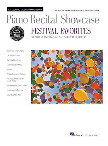 Piano Recital Showcase Festival Favoritos Libro 2 10 Excepci