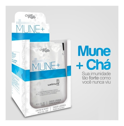 Mune+  (lactoferrina Betaglucana)  10 Saches 5g  Wellmune® 