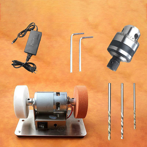 Mini Bench Grinder Bench Tool Machine Maching Benchtop