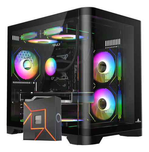Pc Ryzen 5 7600 Ddr5 32gb Geforce Rtx 3050 6gb 500gb Wave Xw