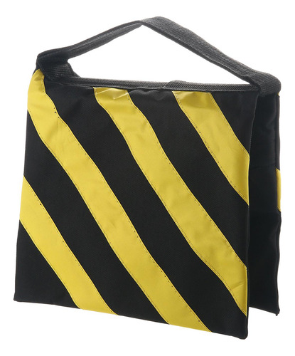 Saco De Areia Tripé Cenário Alforje Design Suporte Amarelo
