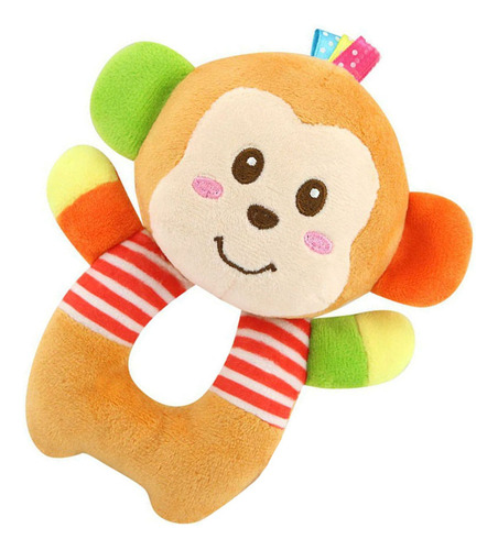 Sonajero De Peluche Con Forma De Animal Para Bebés Y Niños