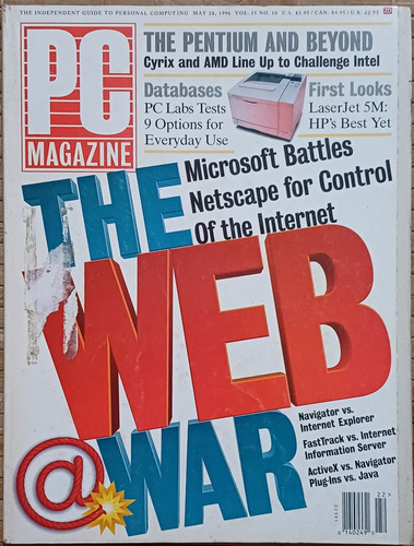 Revista Pc Magazine Usa Vol.15 N°10 1996