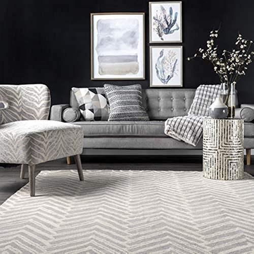 Nuloom Alex Hand Tufted Wool Runner Rug, 2' X 6', Beige