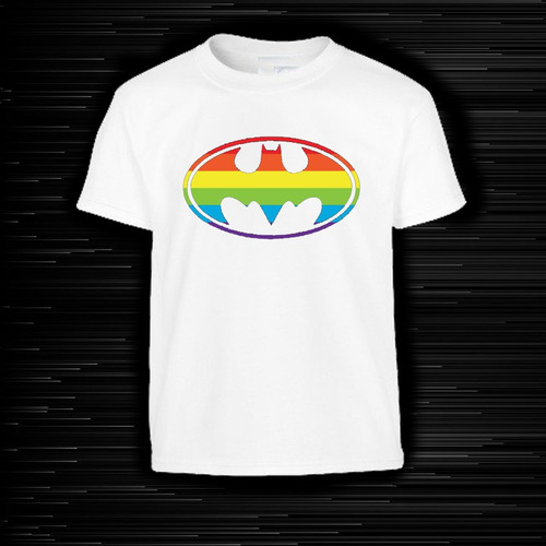 Polera Orgullo Gay Batman