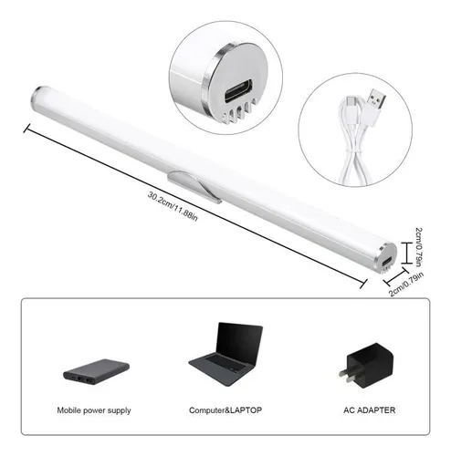 Lámpara De Armario Para Luces Con Espejo Recargable Neoglint