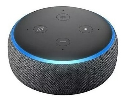 Echo Dot 3ra Generación Negro Alexa