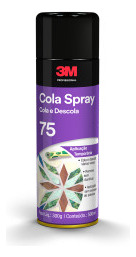 Adesivo Spray Reposicionável 75 Cola E Descola 300gr 3m