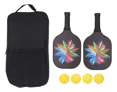 Set De Palas De Pickleball Ligeras De Fibra De Carbono 26