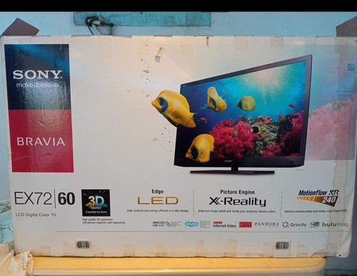 Imagen 3 de 8 de Tv Sony Bravía De 60. Usado