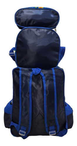 Kit Mochila Primaria Jumbo+lonchera+lapicera 3d Envío 3pzas Minecraft 3d Con Luz Lisa