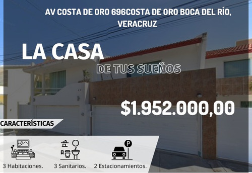 Casa En Boca Del Rio Con 3 Habitaciones Nb10-za