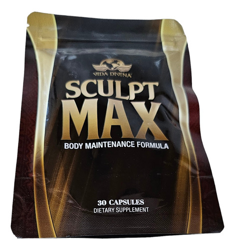 Cápsulas Sculpt Max De Vida Divina Sabor Natural