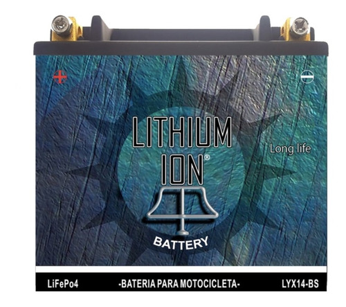 Bateria Lithium Ion Lyx14-bs 20ah Reemplaza A Ytx14