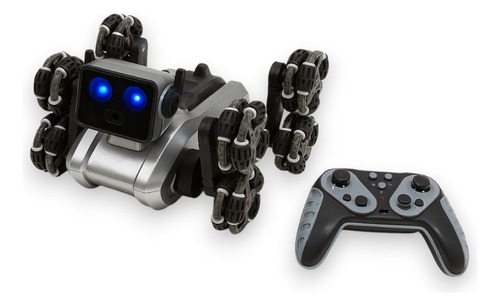 Perro Robot Acrobático Con Control Remoto Advenco Color Gris