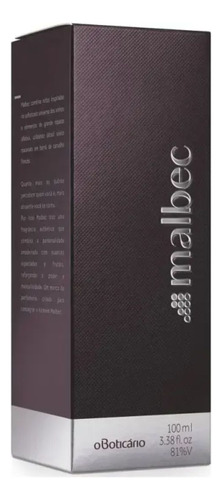 Kit Colônia Malbec + Egeo Bomb Black - O Boticário