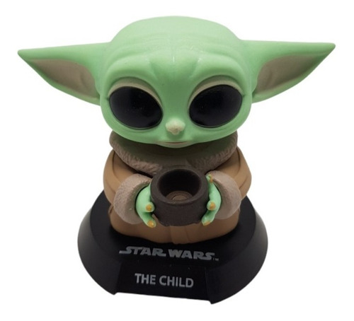 Figura Baby Yoda Grogu Booble Head Coleccionable Star Wars