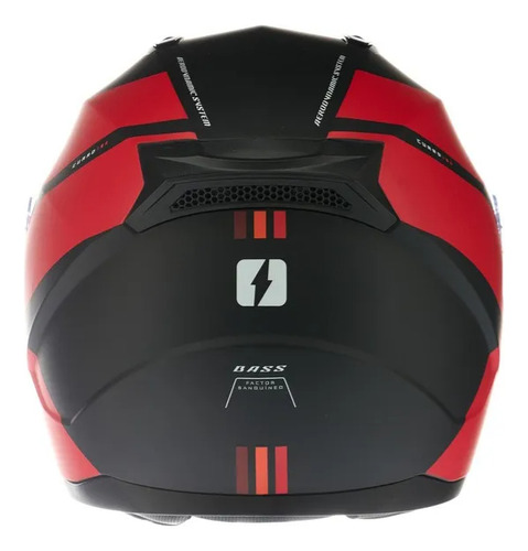 Casco Moto Mac Helmets M67 Cuard Rojo Mate - Línea67 Gmbikes Rojo Monocolor Xl