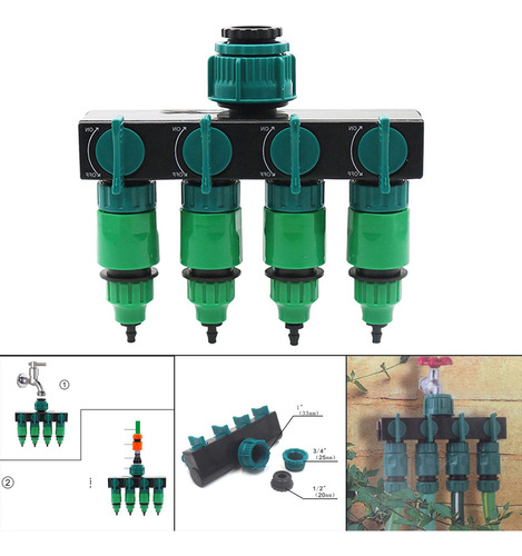 Af Divisor De Mangueira De Jardim, Conector De Torneira De