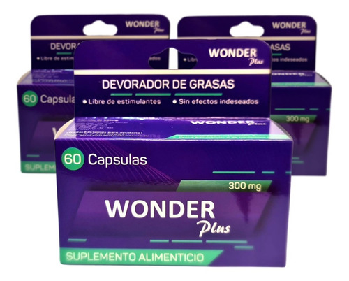 Pack Quemador De Grasas Wonder Plus