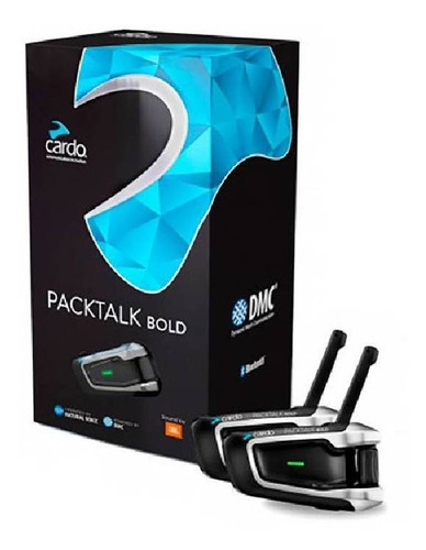 Intercomunicador Cardo Packtalk Bold Jbl Duo Duas Peças Par