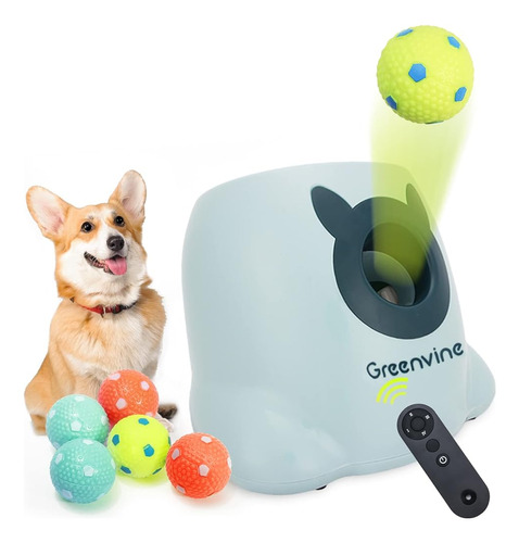Greenvine Automatic Dog Ball Launcher Interactive Ball Throw