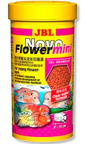 Ração Para Flowerhorn Jbl Flower Mini 250ml - 110gr