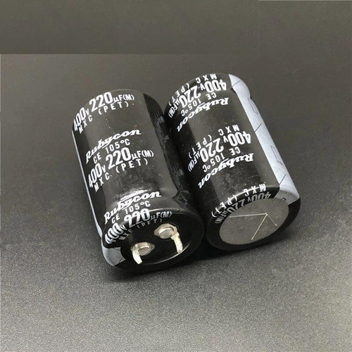 Condensador 220uf 400v Capacitor Pack 2 Unidades