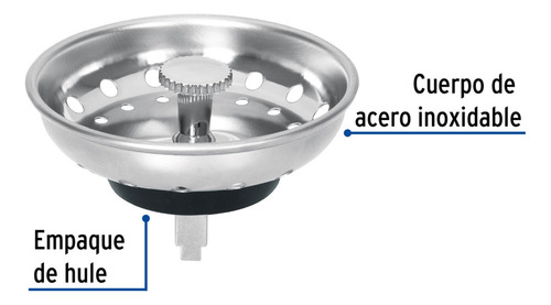 Canastilla Inox Para Contracanasta 3-1/2' Foset 48021