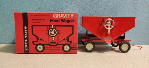 Ertl 1:16 - Gravity Feed Wagon / Remolque Para Tractor