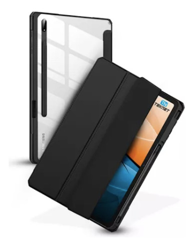 Funda Smart Case + Mica Cristal Para Galaxy Tab S8 Plus X800