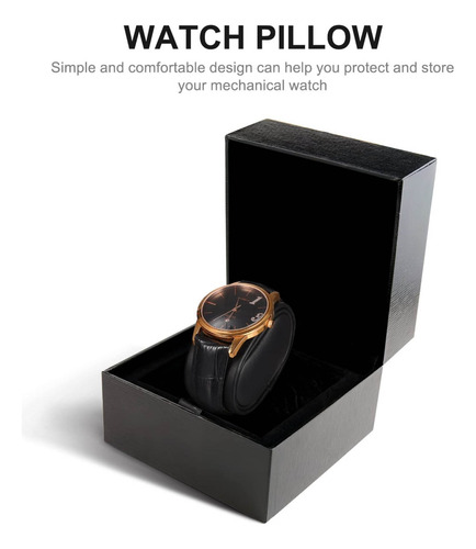 (bk1) Reloj De Pulsera Pequeño Con Forma De Almohada Y Panta