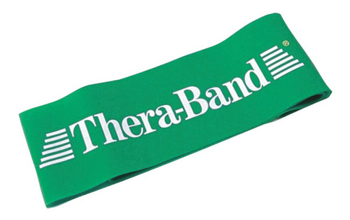 Banda Elástica Circular Theraband Thera Band Verde 30cm