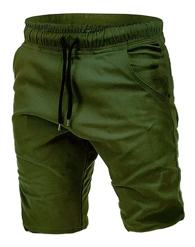 Pantalon Hombre Trekking Bermuda Elastizado Verano Moda Runnig