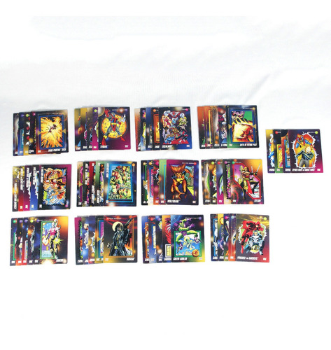 Lote De 64 Tarjetas Marvel Marca Impel 1992